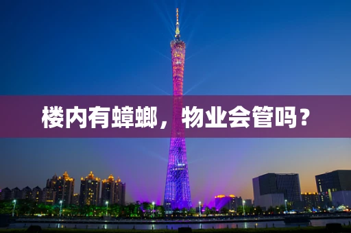 楼内有蟑螂，物业会管吗？