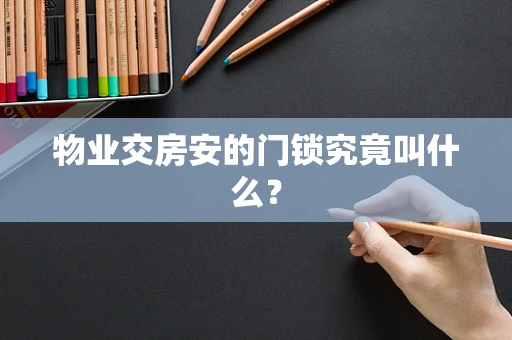 物业交房安的门锁究竟叫什么？