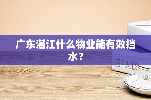广东湛江什么物业能有效挡水？