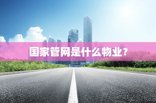 国家管网是什么物业？