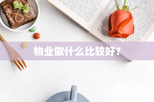 物业做什么比较好？