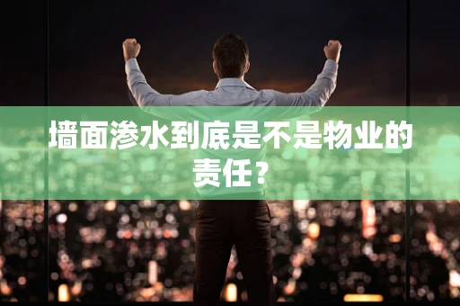 墙面渗水到底是不是物业的责任？