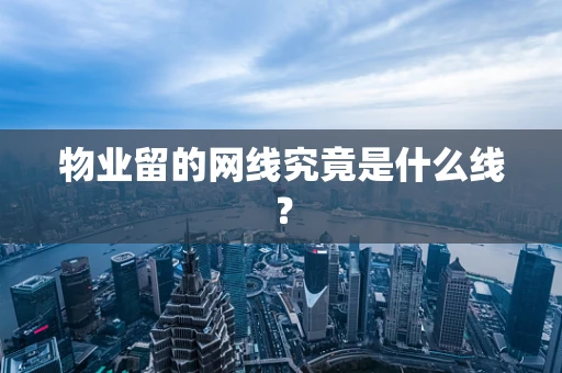 物业留的网线究竟是什么线？