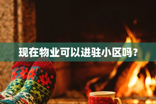 现在物业可以进驻小区吗？