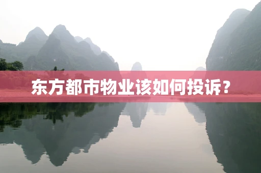 东方都市物业该如何投诉？