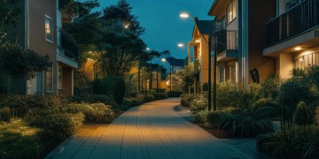 小区晚上会有物业值班吗？