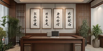 物业办公室适合挂什么样的对联呢？