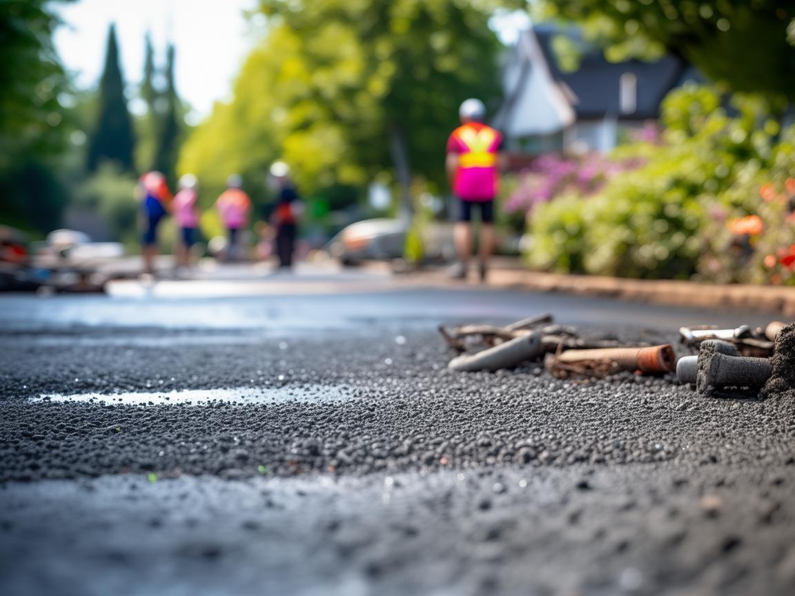 小区物业修路算改建吗？