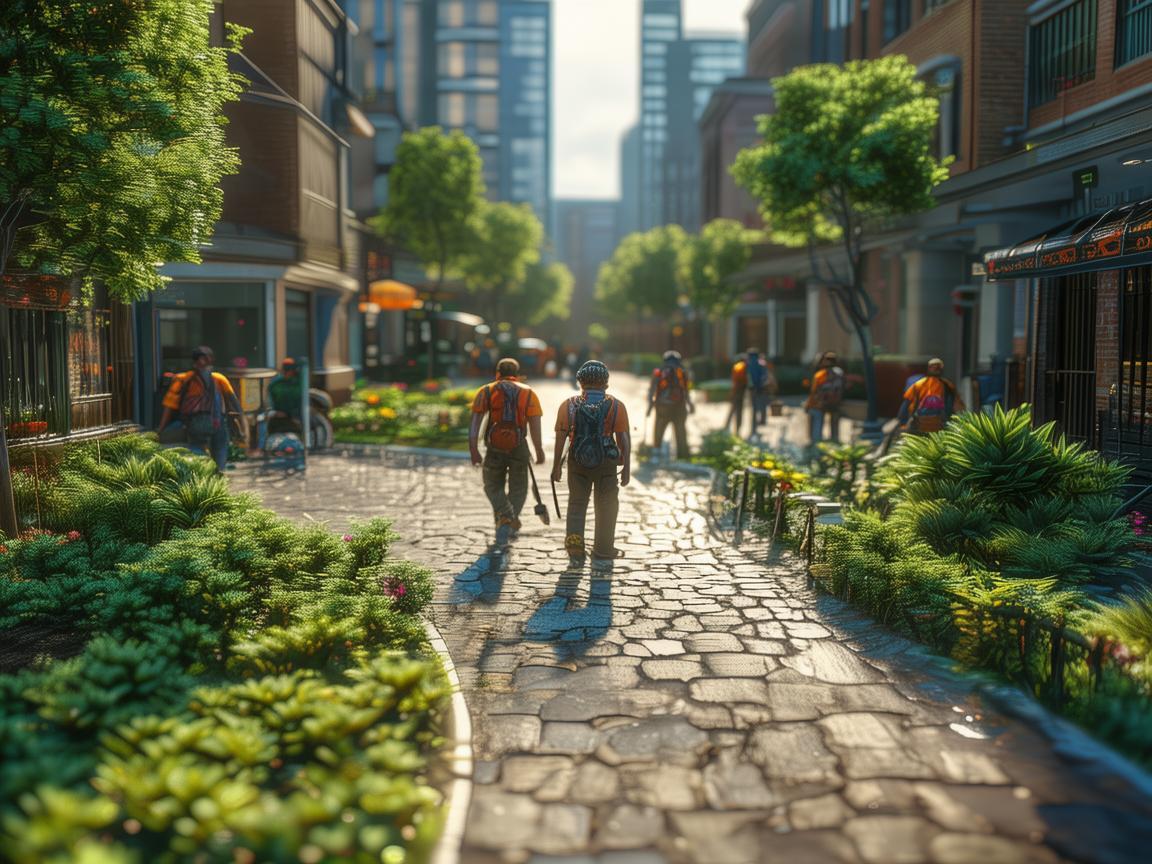 物业每天要走很多路吗？