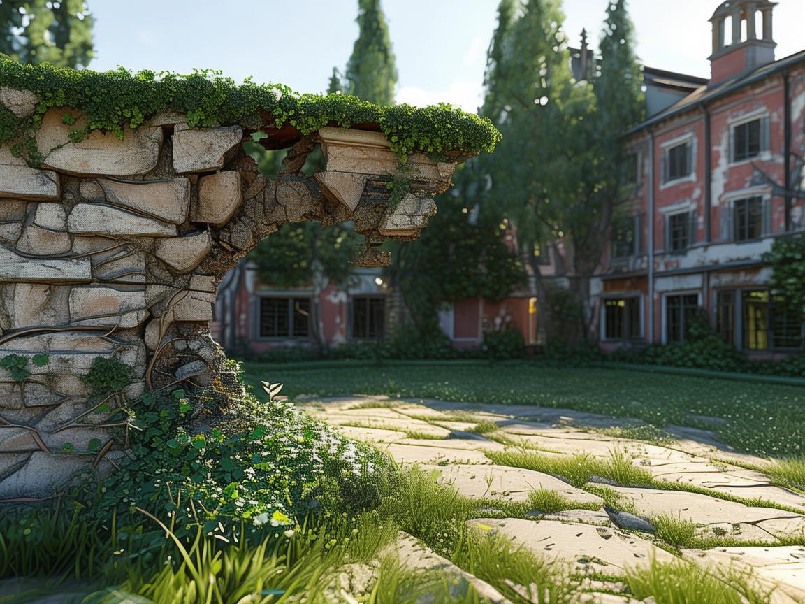 庭院墙裂物业真的不管吗? 庭院墙裂物业真的不管吗?